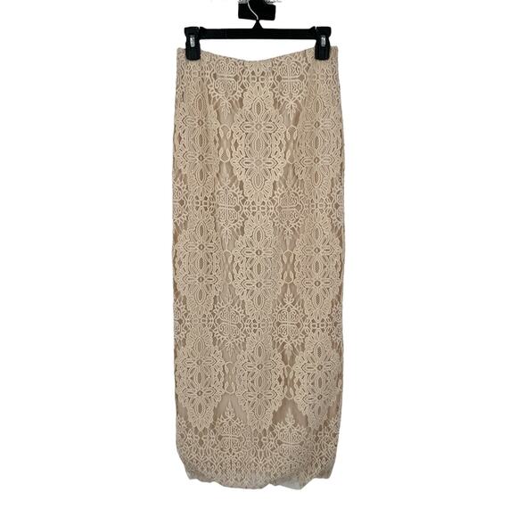 Parker skirt The Kiley lace off white size 0 - Picture 1 of 7
